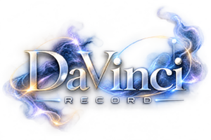 [DaVinci Record ロゴ案#01-01] (背景透過)